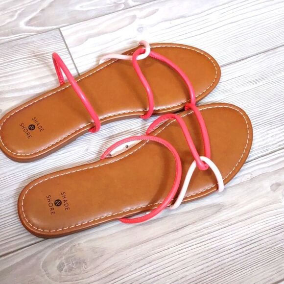 (27-2365)โ๐ฅ3/$20๐ฅ Shade & Shore Bali Sandals Size 10 - Picture 7 of 10